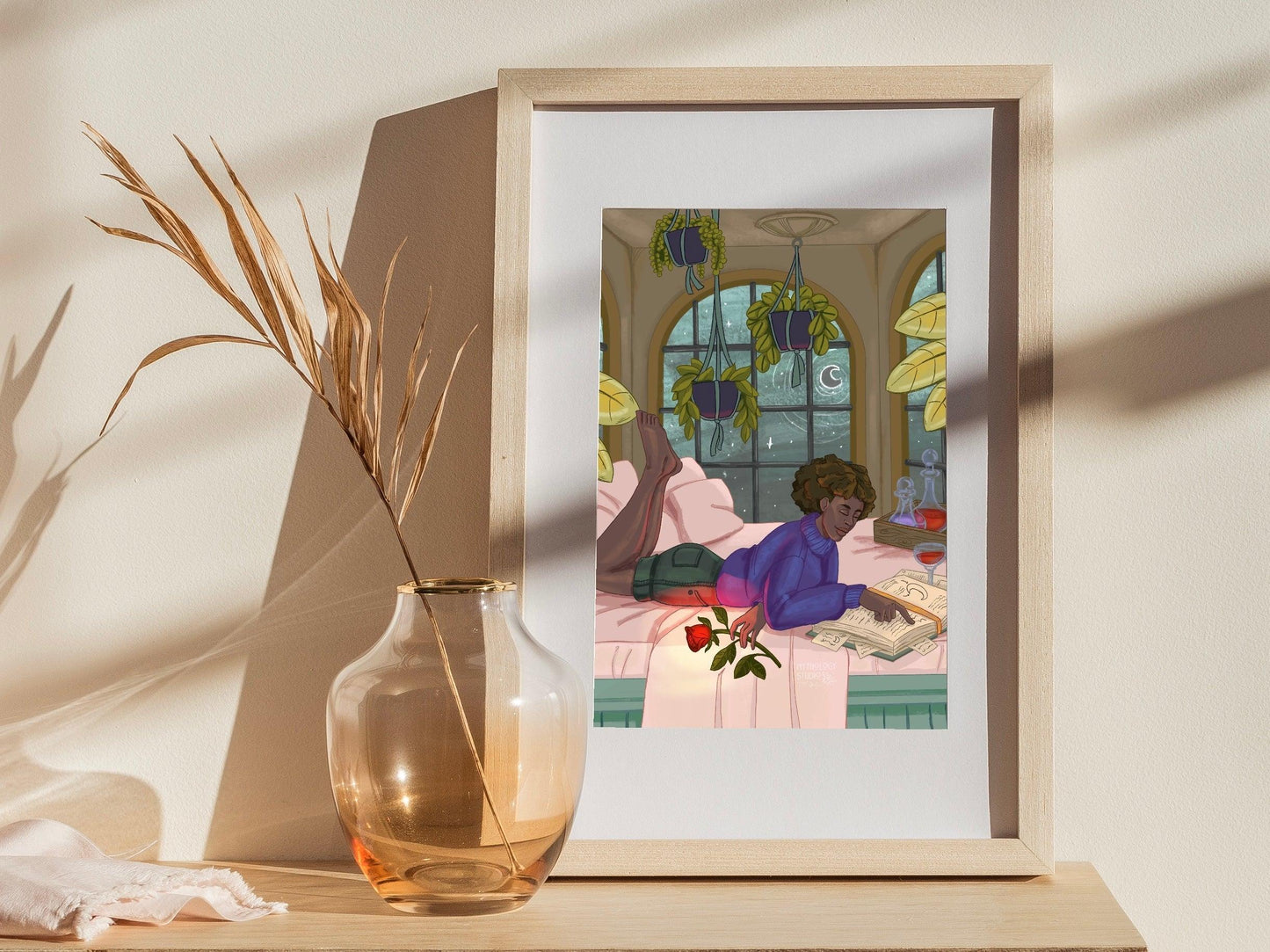 “Alchemy Rose” Art Print - Mythology Studio