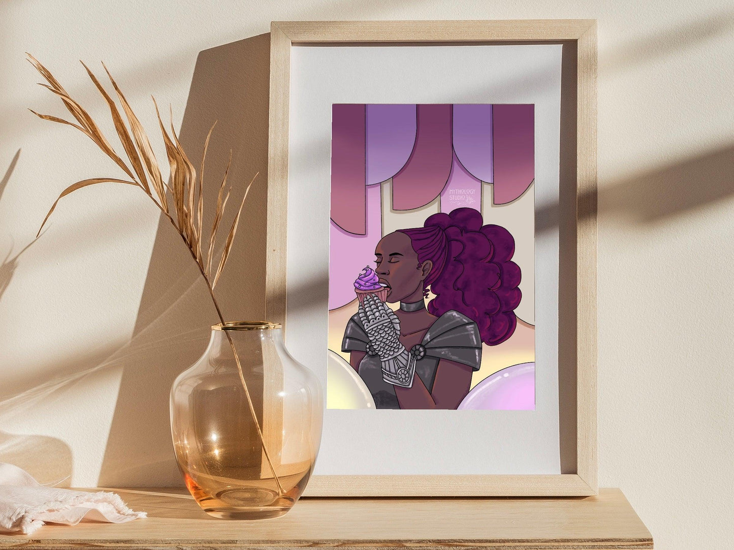 “Black Velvet Dream” Art Print | Wall decor - Mythology Studio