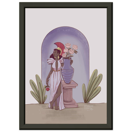 “Effortless Grace” | Metal Framed Wall Art - Mythology Studio