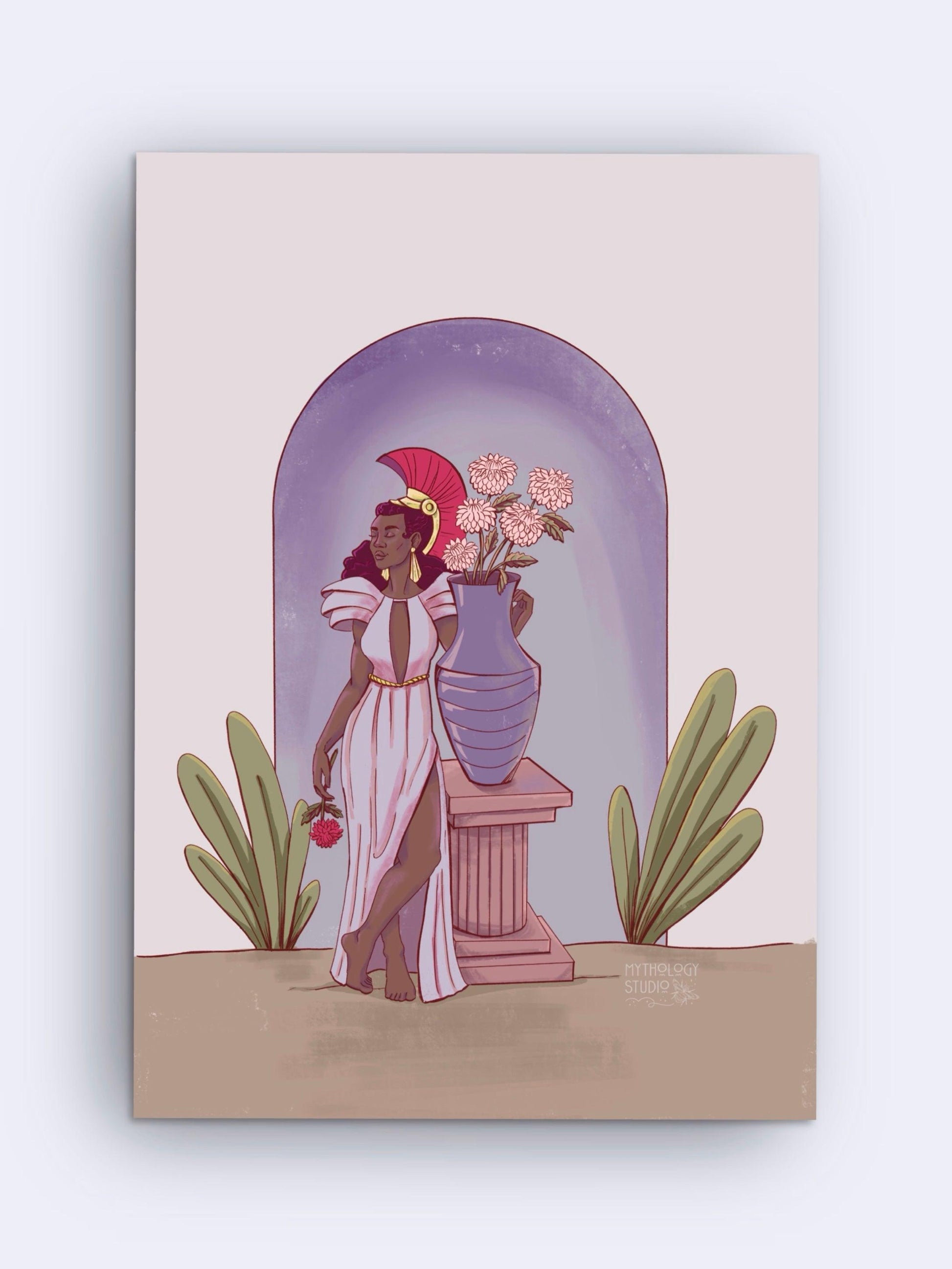 “Effortless Grace” Art Print | Wall decor - Mythology Studio