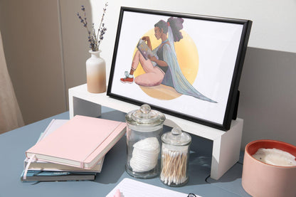“Childhood Dream” | Metal Framed Wall Art - Mythology Studio